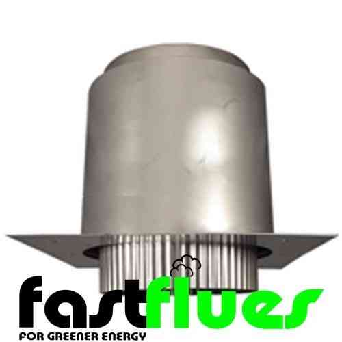 Flue Liner Increasing Register Plate Adaptor (Top Hat) 150 mm to 175 mm 6 - 7 Inch