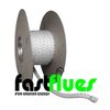 Std Ceramic Fibre rope for stove doors - 6mm - Price/mtr