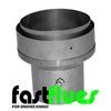 Flue liner increaser from single wall 125 mm rigid to 150 mm flexible MR 5 - 6 inch